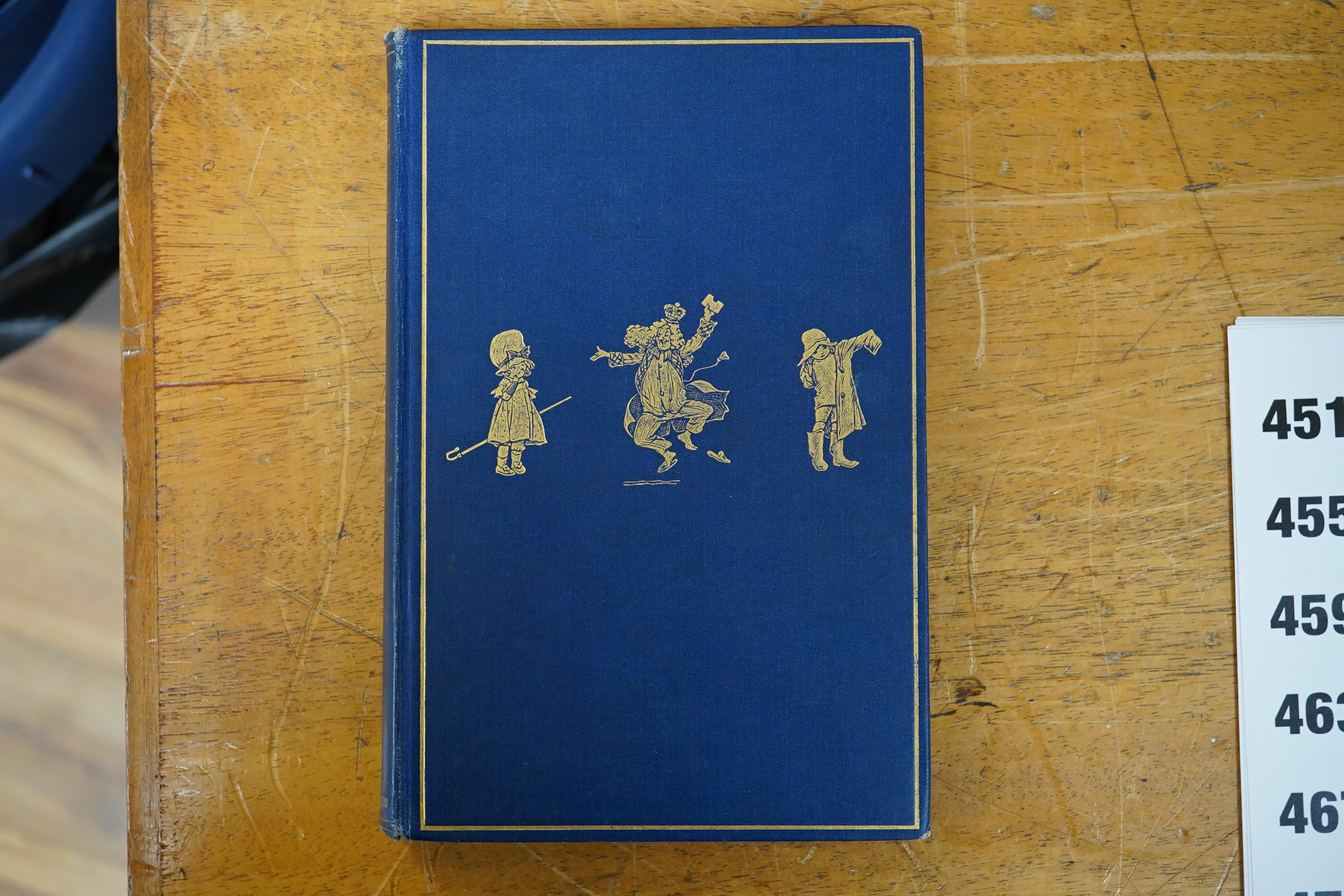 Milne, A.A. - When We Were Very Young ... With decorations by Ernest H. Shepard. Third Edition. title and num. text decorations (some full page), pictorial e/ps.; publisher's gilt ruled and pictorial blue cloth, gilt top